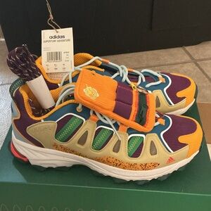 Adidas Sneakers - Purple, Orange, Green